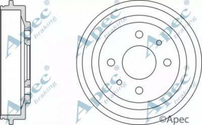 APEC BRAKING drm9113 -  Тормозной барабан